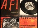 AFI A Fire Inside EP 7”/insert/1st 98’ sXe HC punk son of sam tiger army rancid