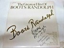 Boots Randolph Greatest Hits LP SIGNED /Autographed Vinyl Record JAZZ Yakety Sax
