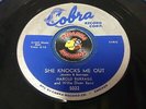 Harold Burrage Willie Dixion She Knocks Me Out 45 rpm Vinyl 1958 Piranha Records
