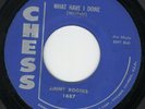 Jimmy Rogers 45 What Have I Done/Trace CHESS EX R&B popcorn soul blues LISTEN