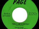 OBSCURE TEXAS GARAGE 45 on RARE LABEL - FIFTH PAGE - TODAY & EVERYDAY - HEAR