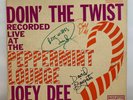 Joey Dee David Brigati (The Starliters) AUTOGRAPHED SIGNED NO RECORD