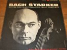 1st Press LP Set JANOS STARKER Bach: Unaccomp. Cello Suites SR3-9016 VG+/NM