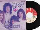 QUEEN  7” Single  BOHEMIAN RHAPSODY  deutsche EMI  von 1975