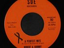 ROBERT & JOHNNY: A Perfect Wife / Brown, Pretty Brown Eyes 45 (xol, 60s Bert K