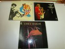 CHET BAKER Baker's Holiday LP Limelight OG stereo vg+ /vg++   2 bonus lp's  g667