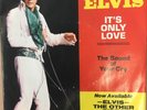 ELVIS PRESLEY It’s Only Love 7” 45 RPM Single Picture Sleeve Strong EX 1971