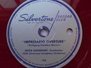 Erich Leinsdorf 78rpm Single 12-inch Silvertone Record Club #19 Impresario