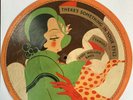 EX RARE 1930s VINTAGE TRUSOUND LONDON RECORD PICTURE DISC 78rpm T8