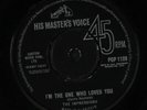 IMPRESSIONS: I'm The One Who Loves You / I Need Your Love 45 (UK, company slee
