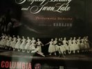 Columbia SAX 2306 Silver / Blue Tchaikovsky Sleeping Beauty & Swan Lake KARAJAN