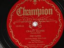 Cliff Carlisle CHAMPION 16140 E PRE WAR COUNTRY 78