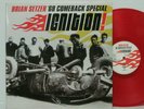 BRIAN SETZER '68 COME BACK SPECIAL - Ignition LP 2001 ORIG RED VINYL STRAY CATS