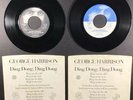 George Harrison / BLUE & Black Label (2) Ding Dong ; Ding Dong / USA WPS Beatles