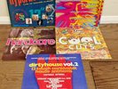 5 × LP - Compilations-Hyperactive ,Dance Adrenalin,Essential Hardcore,Cool Cuts