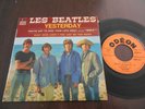 RARE FRENCH EP THE BEATLES YESTERDAY   SOE 3772 TYPE 3 FRANCE 1965
