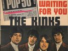 THE KINKS 45 EP TIRED OF WAITING FOR YOU+PS FRANCE RARE 1965