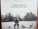 LP- GEORGE HARRISON (BEATLES) = ALL THINGS MUST PAST- 3 REORDS-BOX - POSTER - UK
