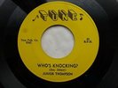 JUNIOR THOMPSON 45 'WHO'S KNOCKING? USA TUNE KILLER 1956 ROCKABILLY 1950S 2ND M-