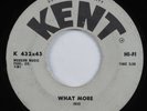 Northern Soul 45 Z. Z. HILL What More KENT HEAR