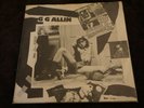 GG Allin ?Dirty Love Songs 2X vinyl 1st press 1987 VG,  poster