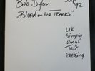 BOB DYLAN blood on the tracks TEST PRESSING SVLP192 180gm mint