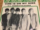 CLASSIC ROCK 45 - THE ROLLING STONES - TIME IS ON MY SIDE - WITH PICTURE SLEEVE