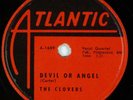 THE CLOVERS: Devil or Angel / Hey, Doll Baby US ’56 Atlantic 1083 Doo Wop 78 E-