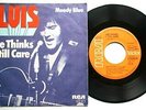 NM/NM Elvis Presley MOODY BLUE GERMANY 7