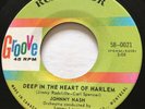 NORTHERN SOUL Johnny Nash DEEP IN THE HEART OF HARLEM Groove 45 rare Canadian NM