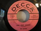 Red Sovine, Juke Joint Johnny/No Thanks Bartender,Decca 9-30239, 1957 Rockabilly