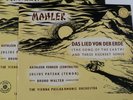lp vinyl MAHLER das lied von der erde, Ferrier, Patzak, B. Walter, LXT 2721/22