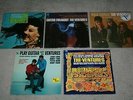 (5) THE VENTURES LP RECORDS Guitar Freakout * Play Guitar * Super Psychedelics +