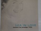 BARBARA LEA In Love LP PRESTIGE W. 50th Mono DG RVG ORIG SOLID EX
