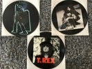 T. Rex Picture Discs Tanx / Slider / Electric Warrior Marc Bolan Glam Rare Mint