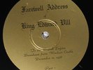 Farewell Address of King Edward VIII 