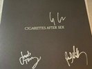 *SIGNED* Cigarettes After Sex Vinyl Record EUC
