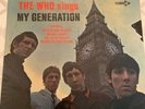 The Who sings My Generation   New album, still in original cellophane wrapper.
