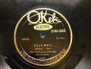 HOT JAZZ: TED WALLACE & HIS ORCH - ‘ZULU WAIL/ CORNFED ’ OKEH 40915 EE+ COPY