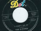 Teen / Garage - The E-Types DOT 16864 I can't do it / Long before ? 1966