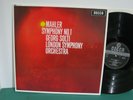 MAHLER SYMPHONY NO.1 in D MAJOR GEORG SOLTI LSO DECCA SXL 6113 WB NM 1964