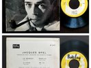 JACQUES BREL EP MADE IN PORTUGAL 45 PS 7 *LES BOURGEOIS, BRUXELLES, LA STAUE*