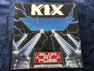 KIX Blow My Fuse 1988 1st Press Hard Rock Hair Metal vinyl LP record RARE