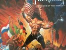 Manowar warriors of the world Lp gelb gefärbt