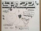 SPAZZ Live At KZSU 1999 LP TEST PRESSING #8/20 RARE