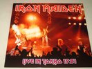 IRON MAIDEN - LIVE IN TOKYO 1981 - 2LP VINYL RARE CONCERT PAUL DI'ANNO V113