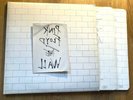 PINK FLOYD . the wall  DOUBLE LP + rare STICKER  1st Press UK 1979 Black Sabbath