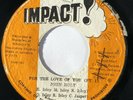 JOHN HOLT For the Love of You Impact Reggae VG++ 45 HEAR