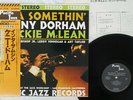 KENNY DORHAM INTA SOMETHIN PACIFIC JAZZ GXF-3119 Japan OBI VINYL LP