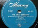 THE PLATTERS,THE GREAT PRETENDER / ONLY YOU,1955 78RPM IN 10